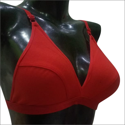 Comfortable Non Padded Bra - Cotton Fabric, Available in Different Sizes | Plain Design Perfect for Everyday Comfort