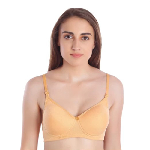 Ladies Padded Bra - Cotton Fabric, Various Sizes Available | Comfortable Design For Women