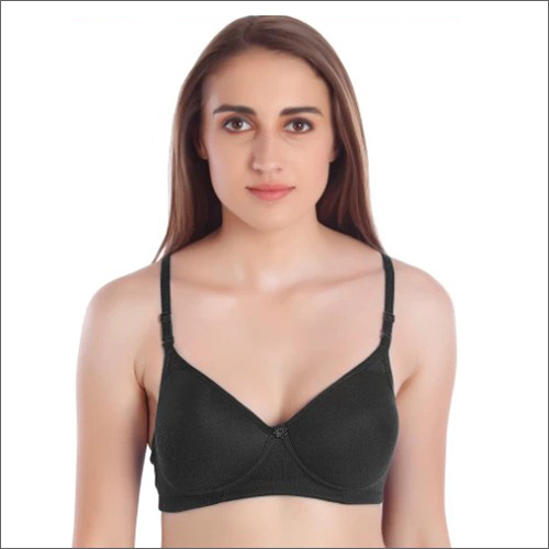 Ladies Padded Bra - Cotton Fabric, Various Sizes Available | Comfortable Design For Women
