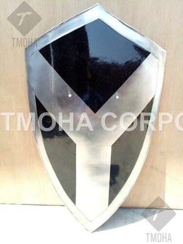 आयरन मध्यकालीन शील्ड/गोल शील्ड/ग्रीक शील्ड/सजावटी शील्ड/लकड़ी की शील्ड/कवच शील्ड/हस्तनिर्मित शील्ड/सजावटी शील्ड Ms0206