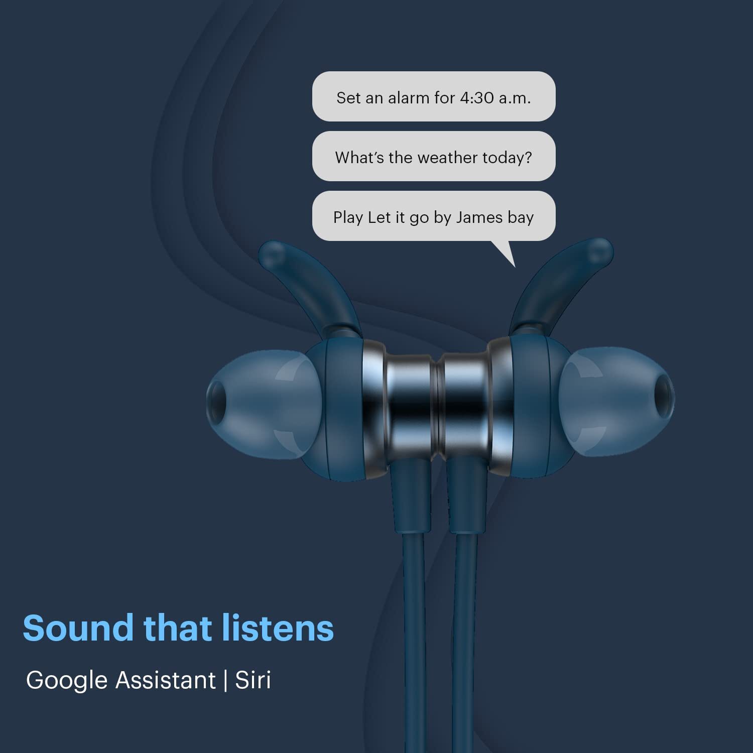 Noise Tune Active Plus Bluetooth Wireless Neckband Earphones at