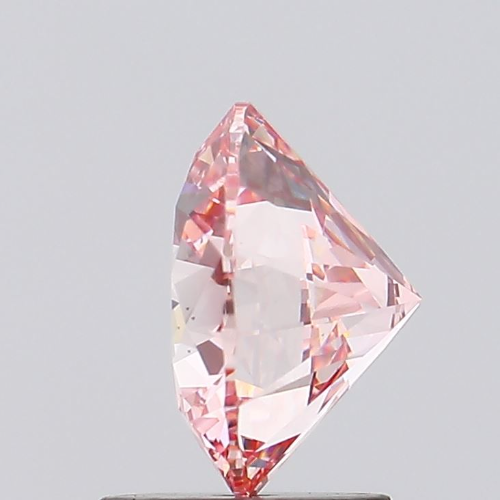 Round 2.09ct Fancy Vivid Pink Vs2 Igi Certified Cvd Lab Grown Diamond Ec3518 Diamond Carat: 2.09 Carat