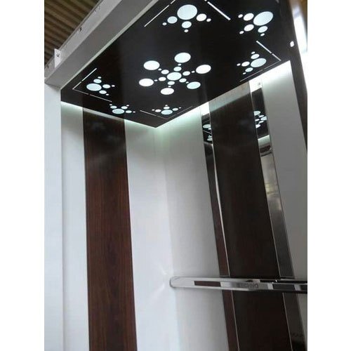 Krisha Engineering Stainless Steel Machine Room-less Passenger Elevator - 350 Kg Max Weight, Ac Drive Type, Safety Sensor Equipped | Advanced Traction System, Exceptionally Smooth And Quiet Ride