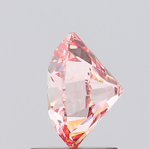 Round 2.00ct Fancy Vivid Pink Vs2 Igi Certified Cvd Lab Grown Diamond Ec3519 Diamond Carat: 2.00 Carat