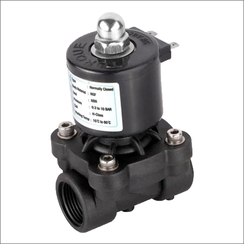 Plastic Solenoid Valve Application: Industrial