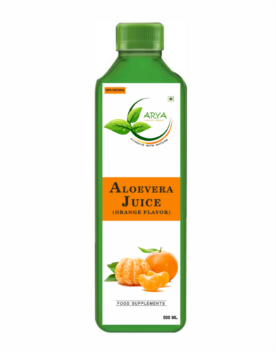 Aloevera Juice Orange Flavour Age Group: Adults