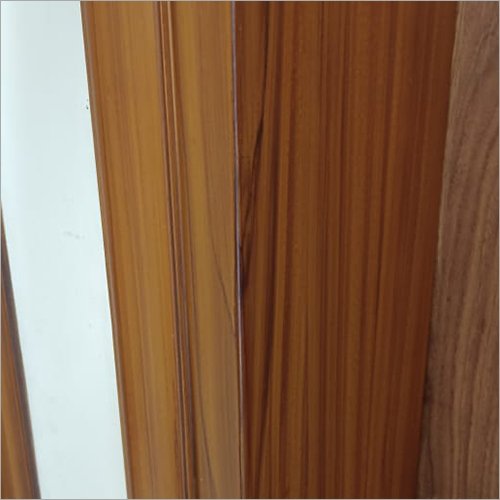 Color Coated Galvanized Pressed Steel Door Frames - Stainless Steel, Aesthetic Wood Finish Coating | Moisture & Termite Resistant, Advanced Machining Technology