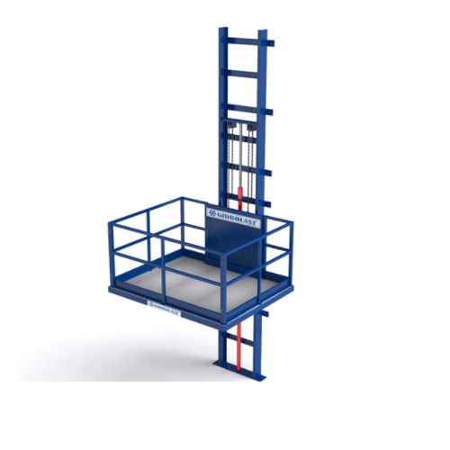 Krisha Engineering Mild Steel Goods Lift - Mechanism Type: Belts And Belt Elevators