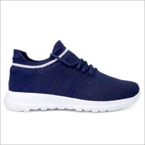 Ladies Blue Sports Shoes - Lace Closure, All Sizes | High Quality, Flexible Comfort, Prevents Backache And Feet Pain