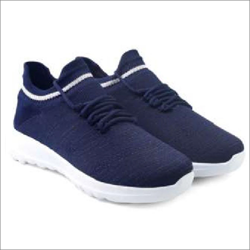 Ladies Blue Sports Shoes - Lace Closure, All Sizes | High Quality, Flexible Comfort, Prevents Backache And Feet Pain