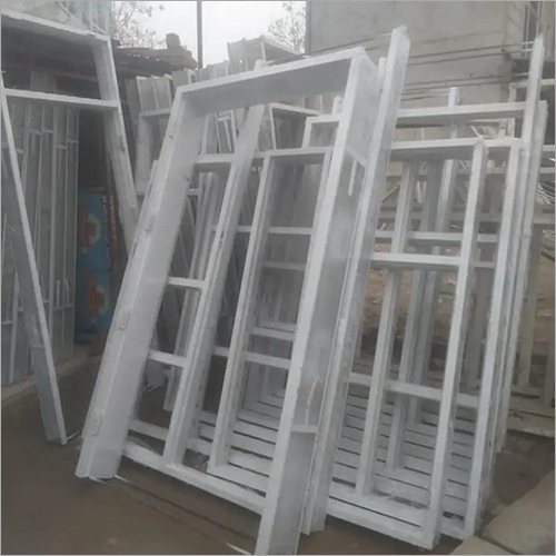 Ppgi Pressed Steel Door Frames - Stainless Steel, Red Color | Industrial And Commercial Applications, Rust Resistant Coating, Customizable Design