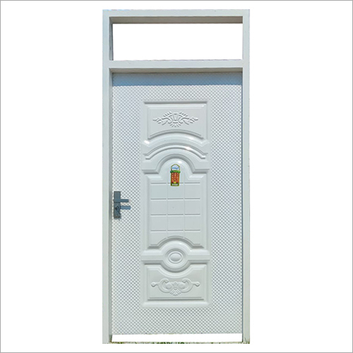 Keewador Hollow Metal Safety Doors - Stainless Steel Material Various Sizes White Color | High Density Wood Termite Resistant Impact & Flame Resistant