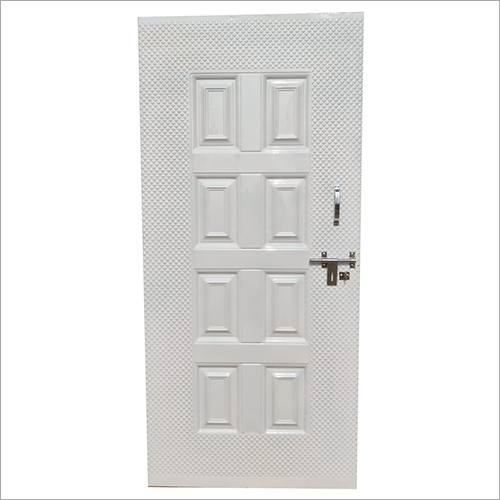 Keewador Hollow Metal Safety Doors - Stainless Steel Material Various Sizes White Color | High Density Wood Termite Resistant Impact & Flame Resistant