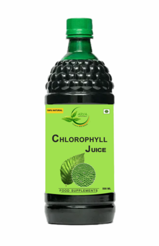 Chlorophyll Juice - Herbal Juice 500ML Bottle | Liquid Form, Bitter Taste, Shelf Life of 24 Months, Designed for Adults