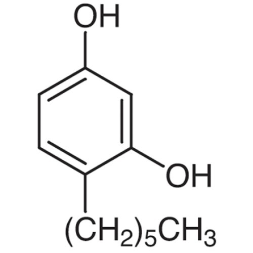 4-n-hexyl Resorcinol - C12h18o2, 99.9% Purity Powder | Peach Colored, Antiseptic & Anthelmintic Properties, Skin Whitening & Anti-aging Applications