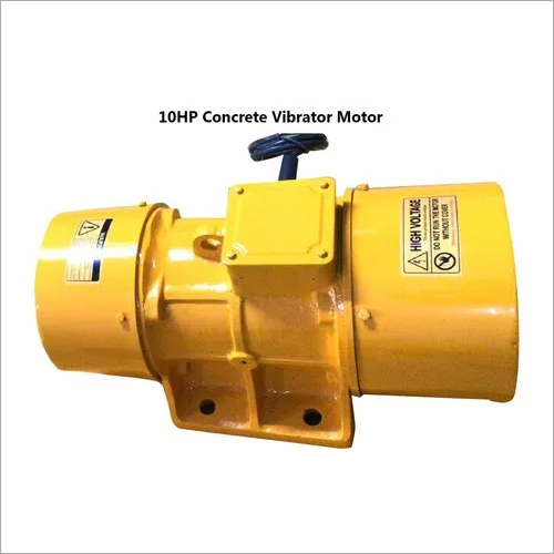 पीला 10 एचपी वाइब्रेटर मोटर