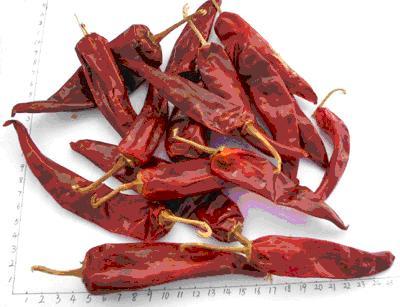 Sliced Dry Red Chilli