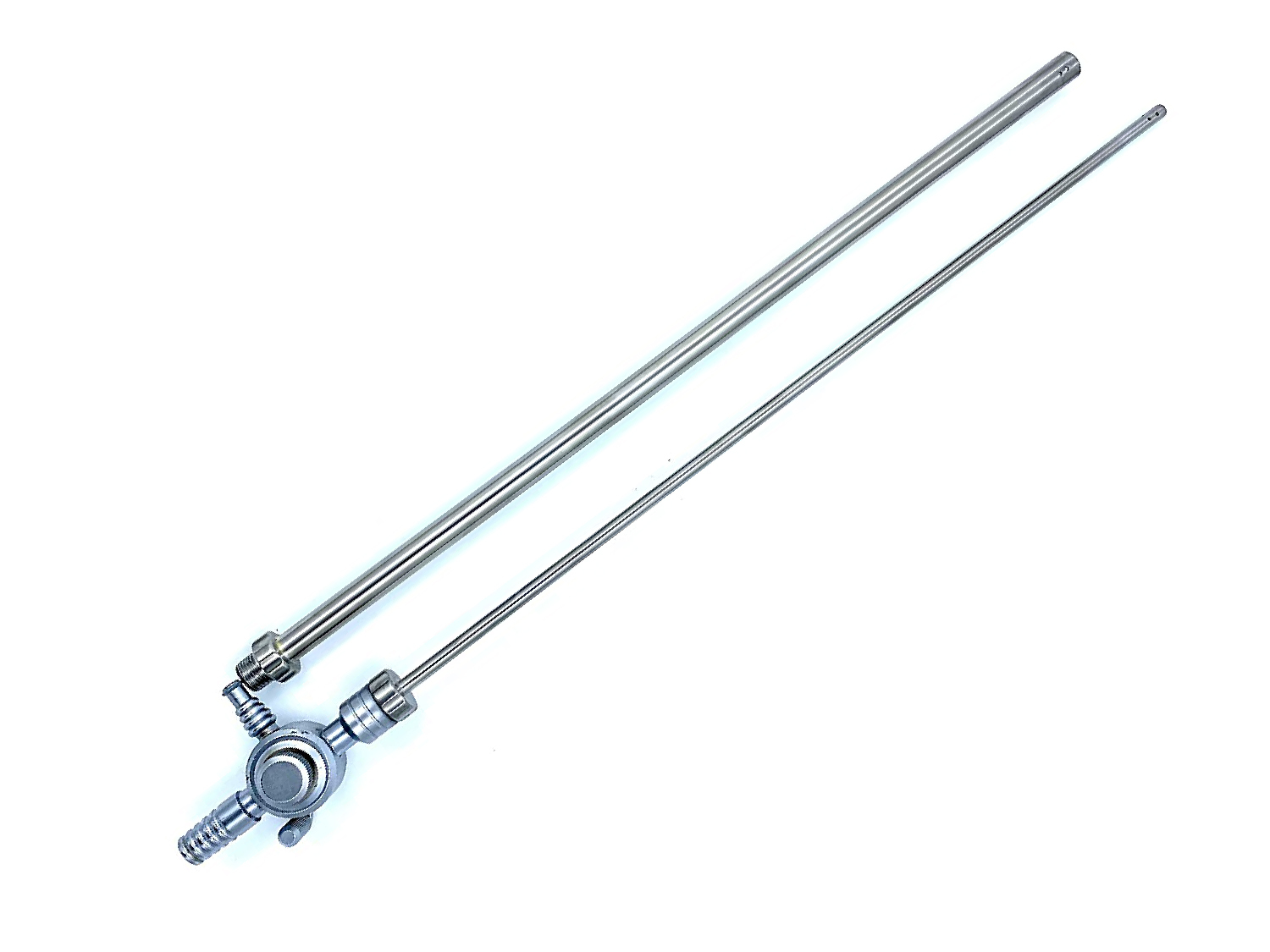 Laparoscopic Thumb Suction Irrigation Cannula Sliding Type 10 To 5 - Feature: Good Quality