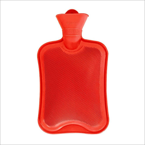 Upgraded Leakproof Heating Pad Pouch - Rubber Material, Red Color | Improve Blood Circulation, Manual Therapy Equipment
