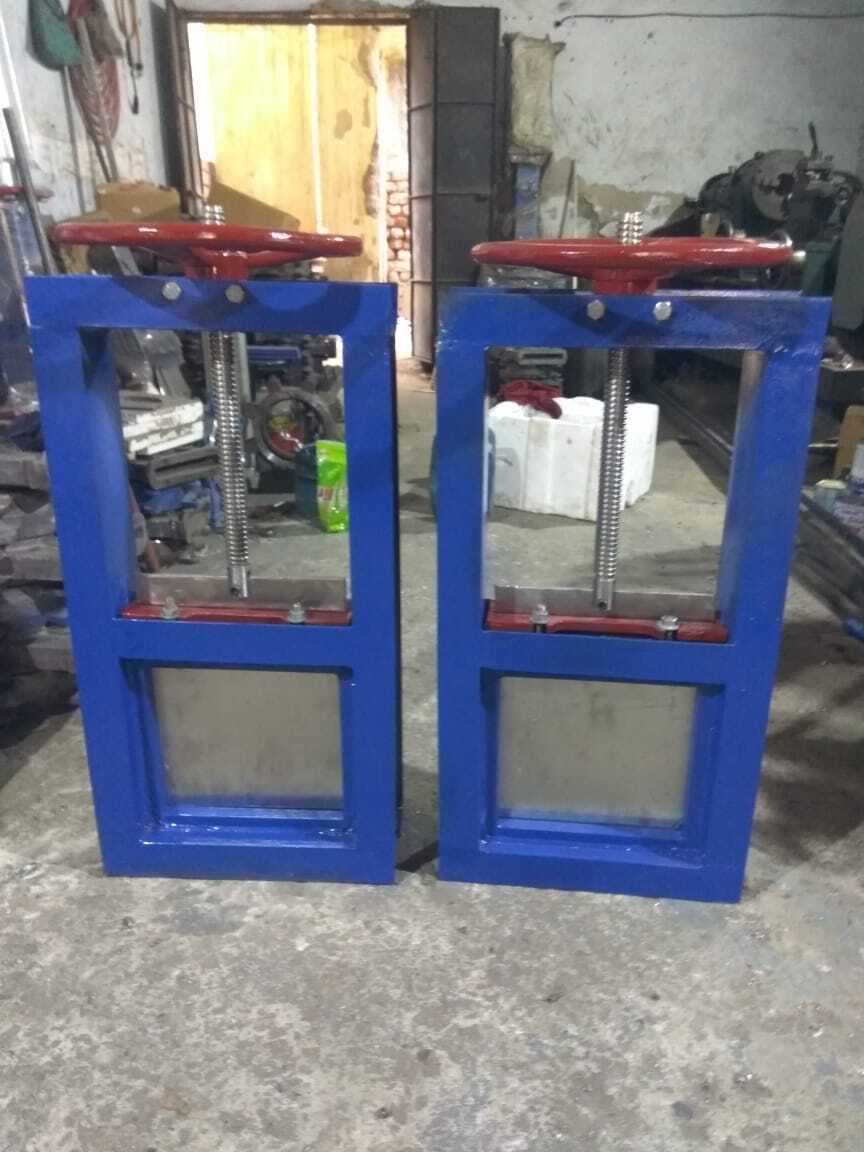 Knife Edge Gate Valve - Flanged Lugged Wafer Type, Ci/cs/ss Material | 2" To 48" Size, Handwheel & Pneumatic/electric Operation, Customized Colors