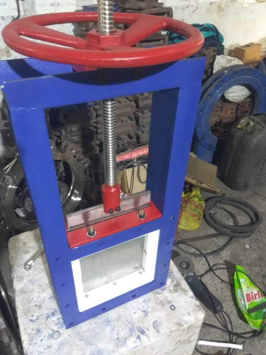 Knife Edge Gate Valve - Flanged Lugged Wafer Type, Ci/cs/ss Material | 2" To 48" Size, Handwheel & Pneumatic/electric Operation, Customized Colors