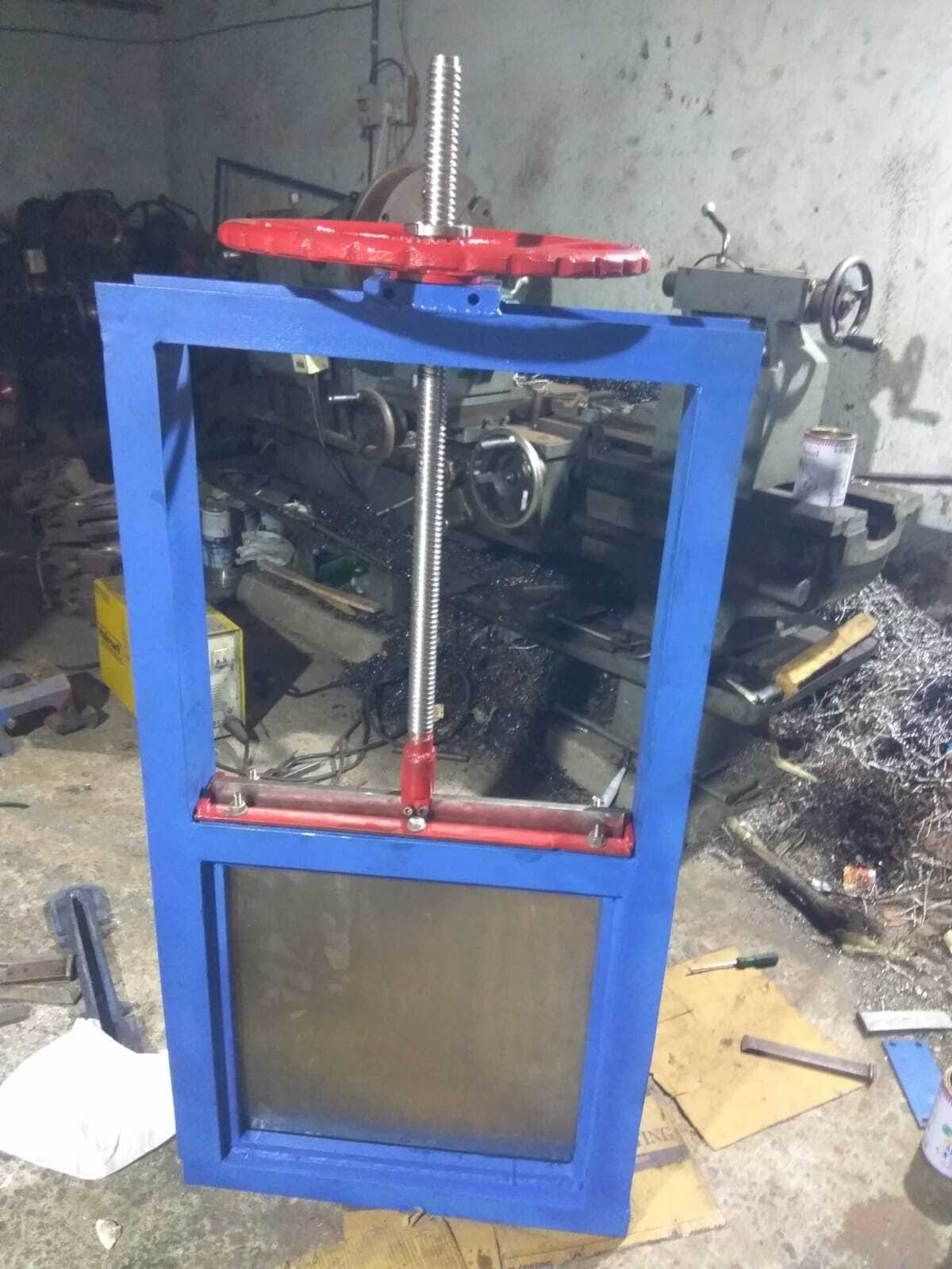 Knife Edge Gate Valve - Flanged Lugged Wafer Type, Ci/cs/ss Material | 2" To 48" Size, Handwheel & Pneumatic/electric Operation, Customized Colors