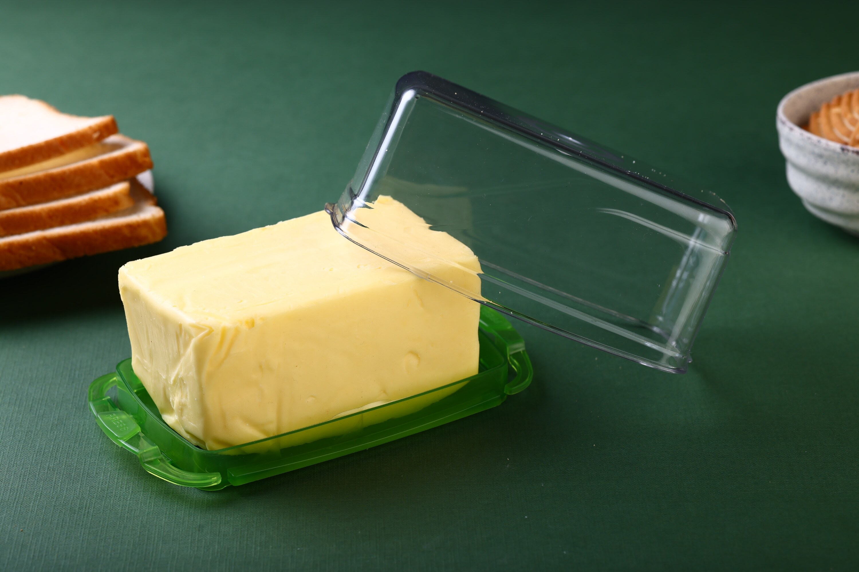 White Butter Box Butter Dish Container