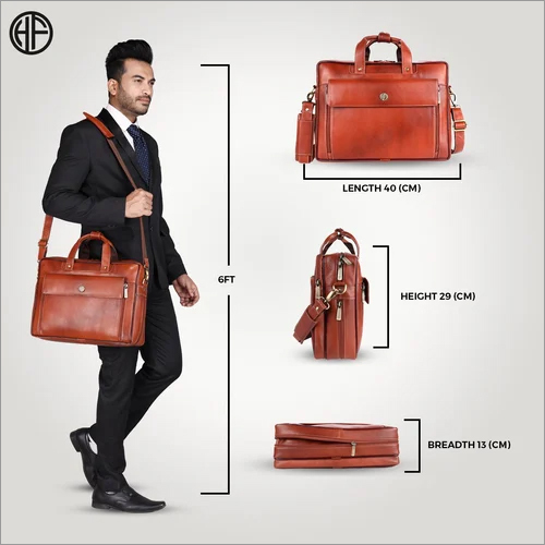 Hammonds Flycatcher Genuine Leather Office Bag