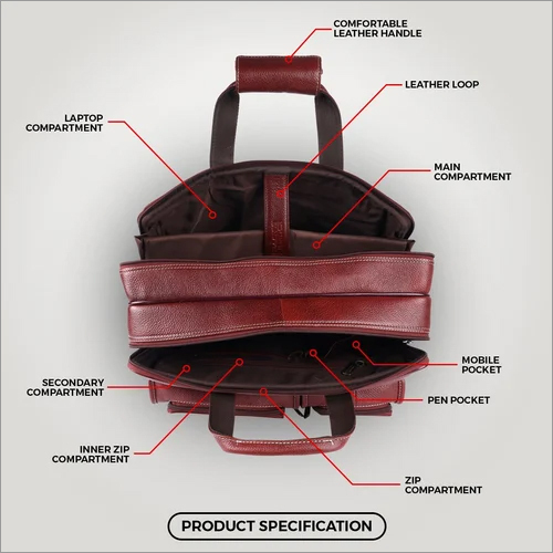 Brown Hammonds Flycatcher Office Bag