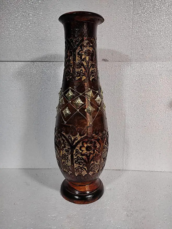 Durable Decorative Carving Flower Vase