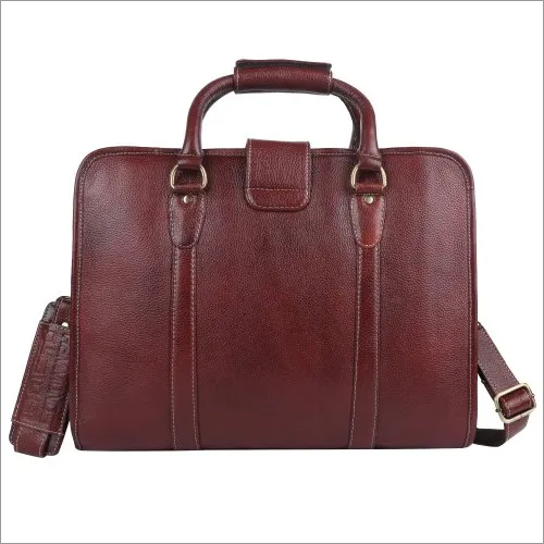 Lb209 Hammonds Flycatcher Genuine Leather Brown Laptop Messenger Bag