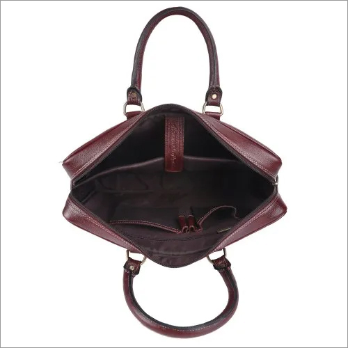 Hammonds Flycatcher Laptop Messenger Bag - Leather, 39x9x29 Cm, Brown | Unisex, Zipper Closure, Solid Pattern, 1-year Warranty