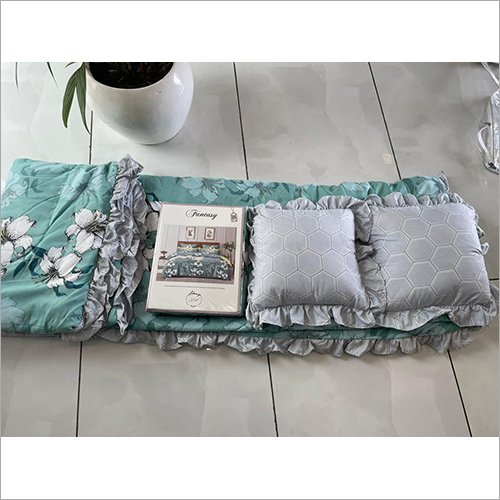 Cotton Printed Bed Sheet - 100% Cotton, Full Size | Washable, Soft Texture, Color Fastness, Excellent Durability, Versatile Use