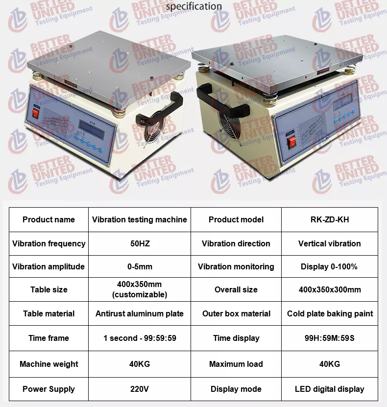 Horizontal Electromagnetic Sweeping Vibration Table Frequency-sweep Shaker Table 50hz 220v