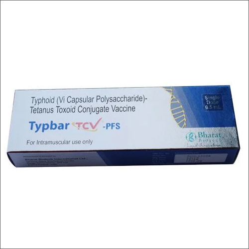 Typbar Tcv Pfs Typhoid Vaccine Store In A Refrigerator (2 - 8 Degreec). Do Not Freeze