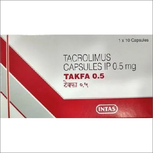 Takfa 0.5 Mg Capsules Recommended For: Prevention Of Organ Rejection In Transplant Patients