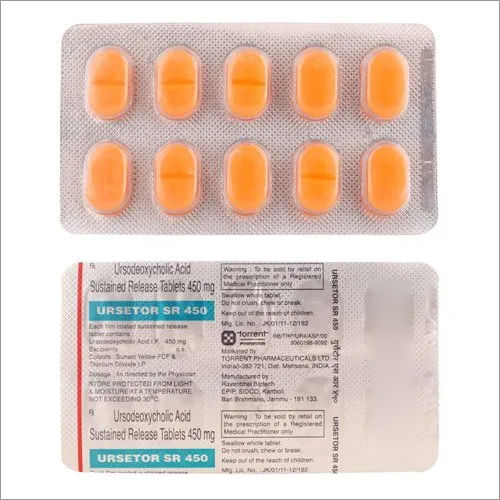 Tablets Ursetor Sr 450 Mg