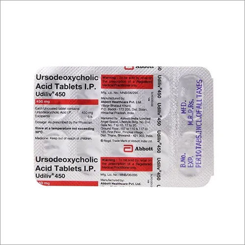 Udiliv 450 Mg Tablets Recommended For: Doctor