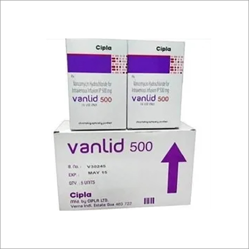 Vanlid 500 Mg Injection Recommended For: Doctor