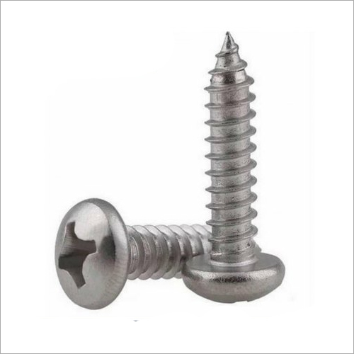 Silver Pan Phillips Self Tapping Screw