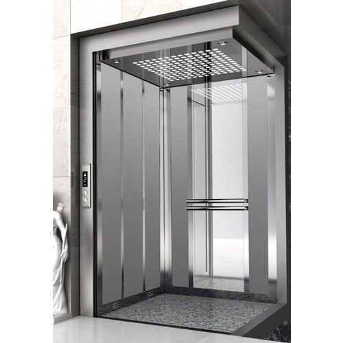 Krisha Engineering Mrl Hotel Passenger Elevator - Material: Stainless Steel