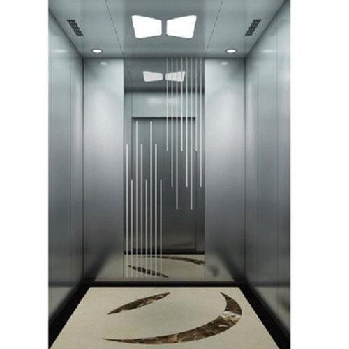 Krisha Engineering Mrl Hotel Passenger Elevator - Material: Stainless Steel