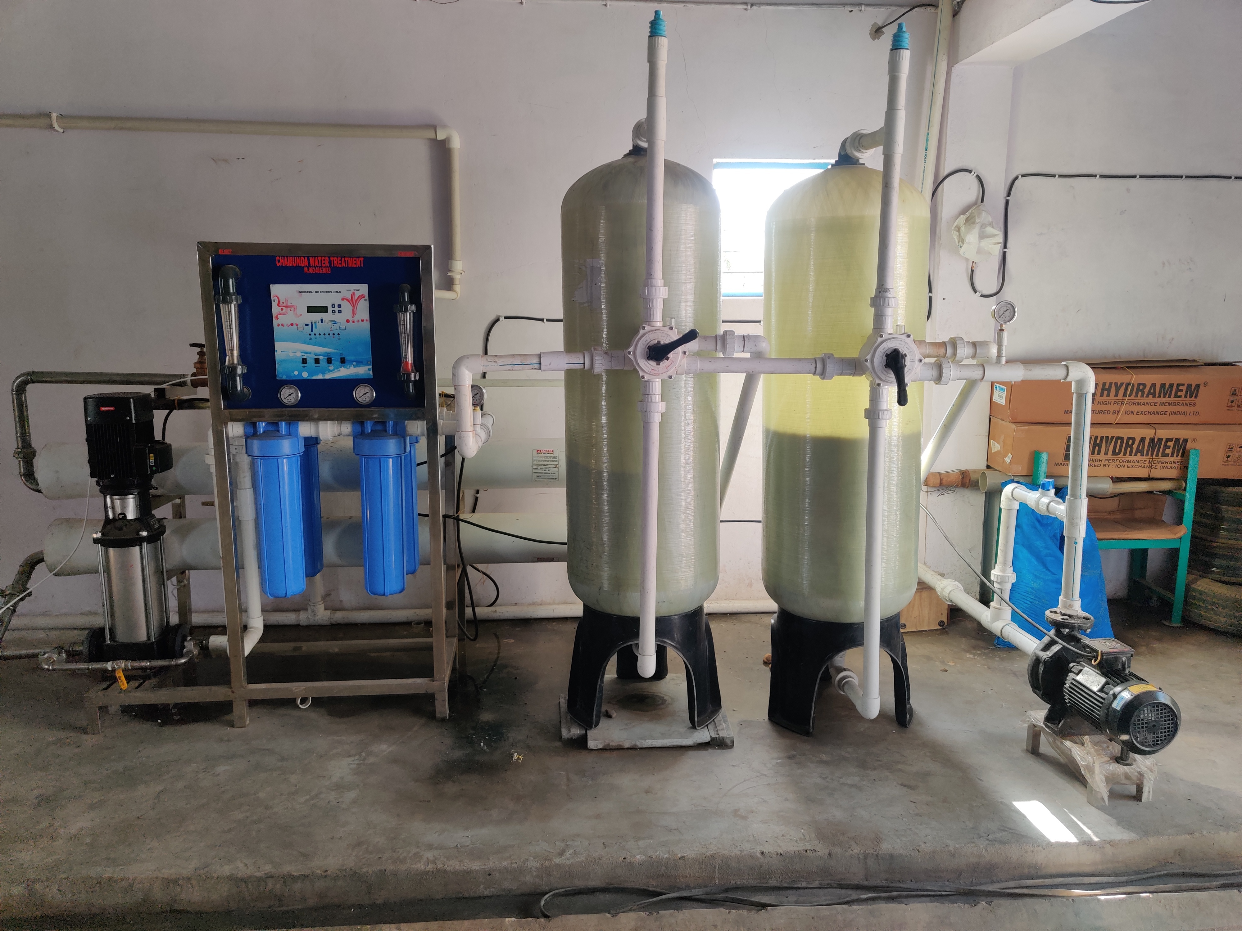 Automatic Water Purifiers Dimension (L*w*h): 105*60*96 Inch (In)