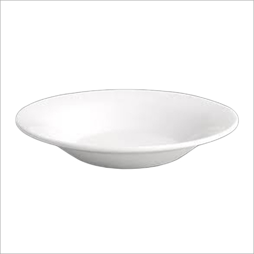 प्लास्टिक व्हाइट सूप प्लेट