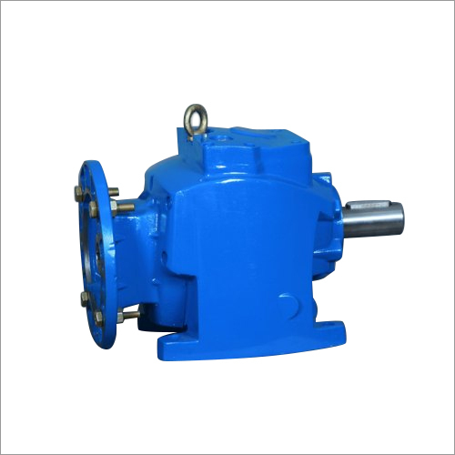 Blue Three Phase Helical Gear Motor