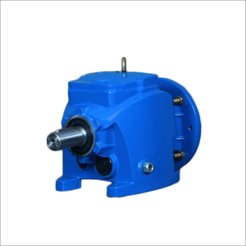 Blue Three Phase Helical Gear Motor