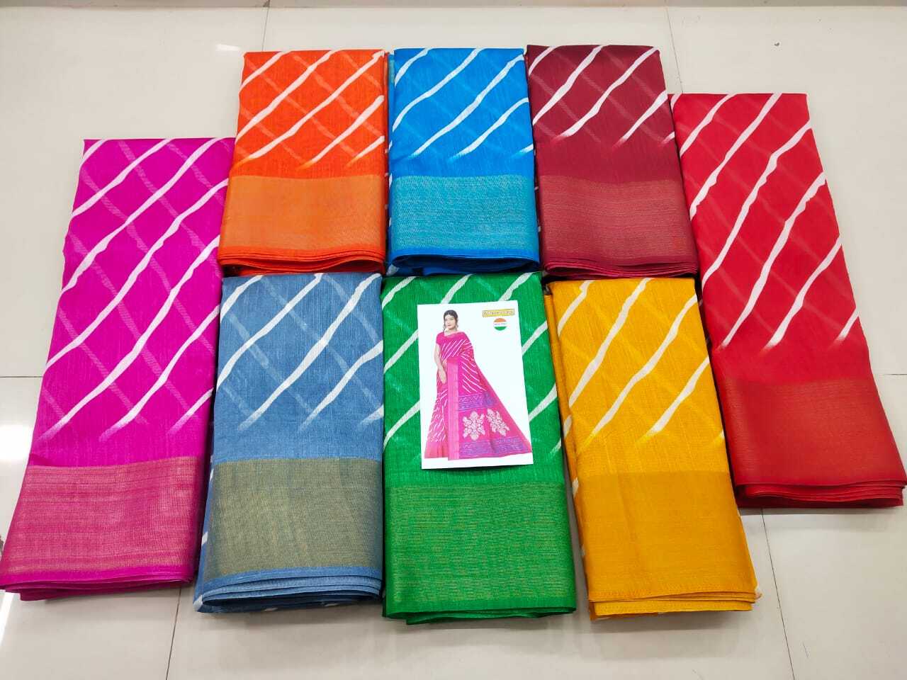 Crystal Silk Printed Saree