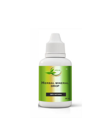 Herbal Mineral Drops - 30ml Liquid Bottle, Bitter Flavor | Enhances Cellular Functioning and Supports Immune System Naturally
