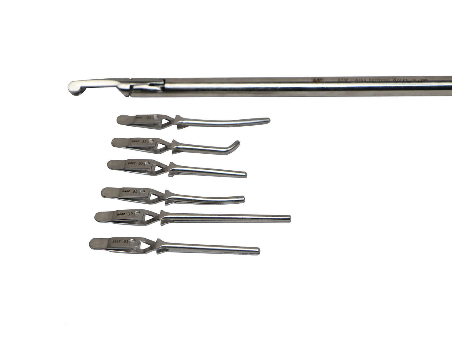 Laparoscopic Bulldog Clamp With 6 Clips - Application: Hospital