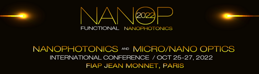 NANOP : Nanophotonics and Micro / Nano Optics International Conference